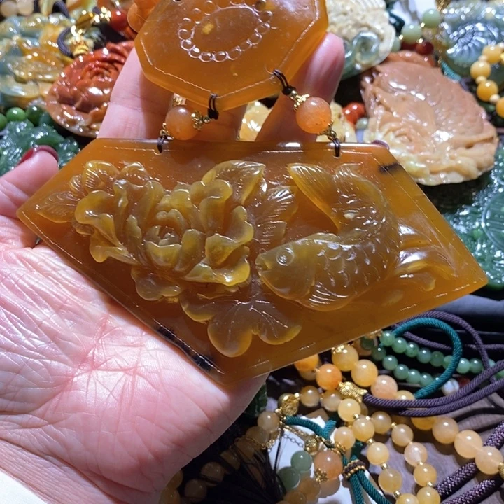 岫玉毛衣链未镶嵌