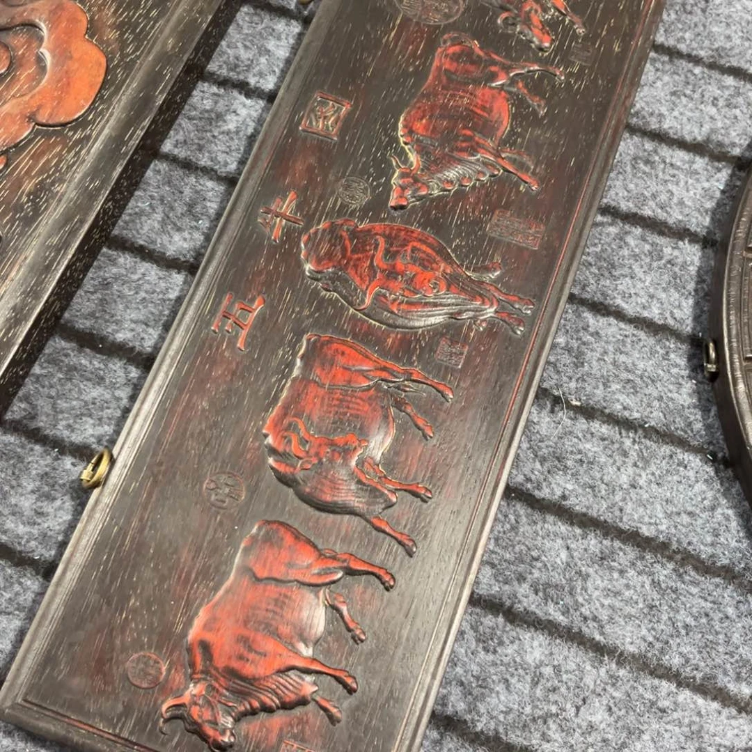 木非洲紫檀木雕牌匾挂匾