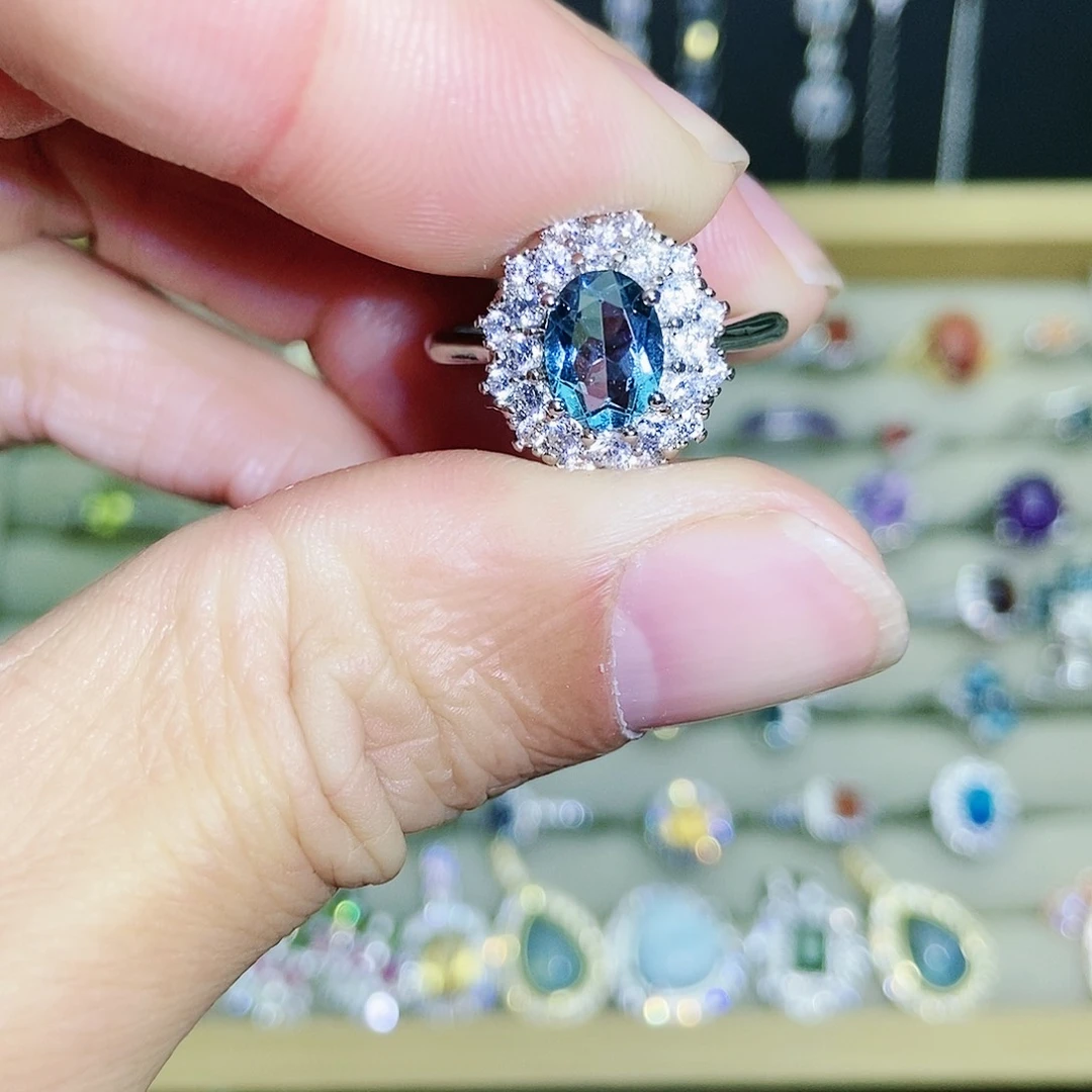 【闪购商品】未镶嵌戒指托帕石