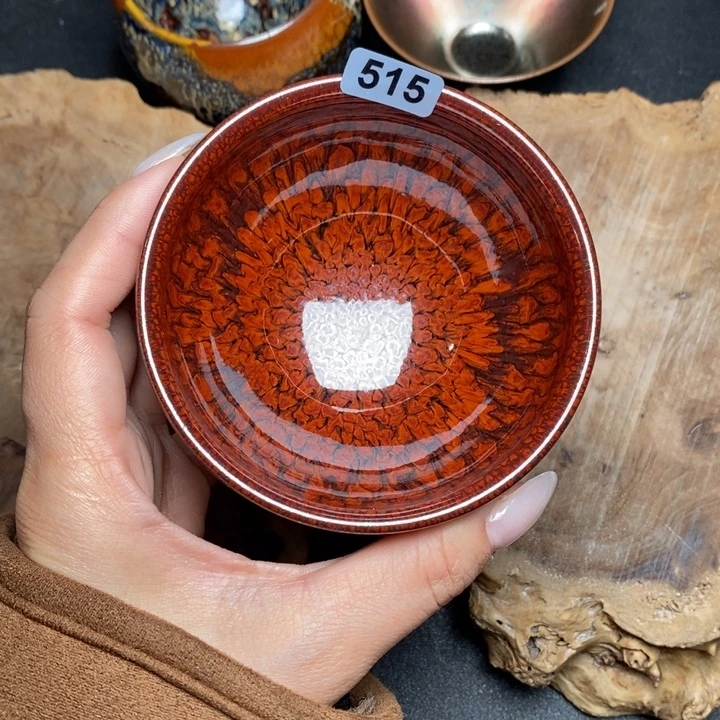 茶盏建窑建盏主人杯515