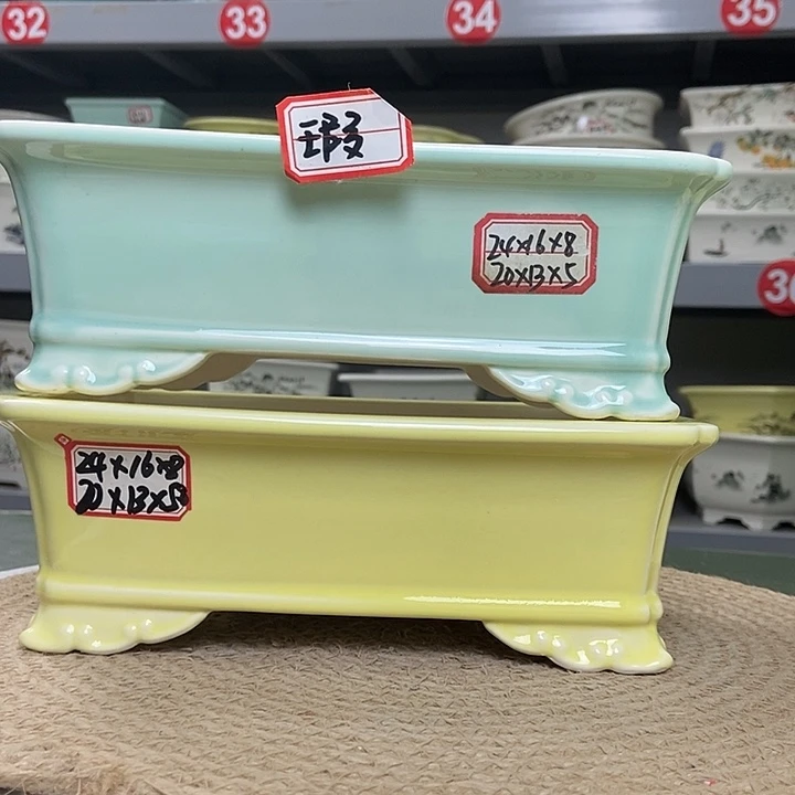 紫砂紫砂花盆8521