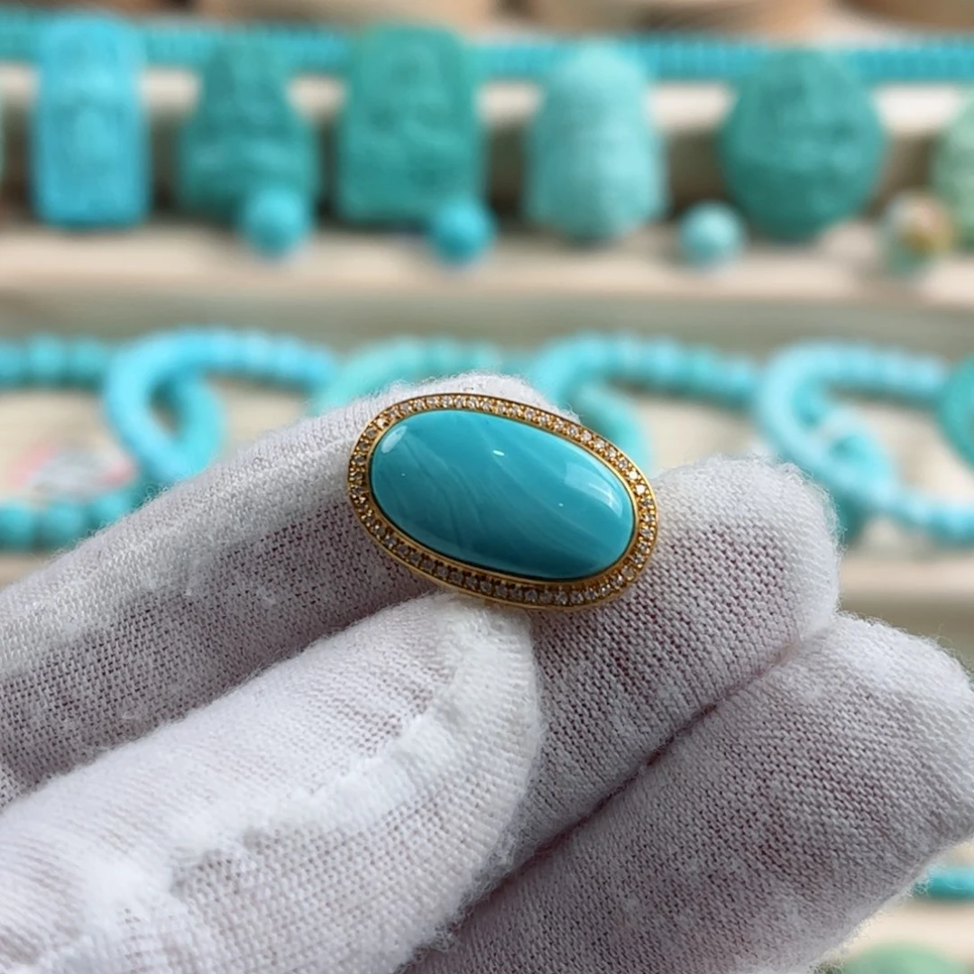 未镶嵌绿松石配饰