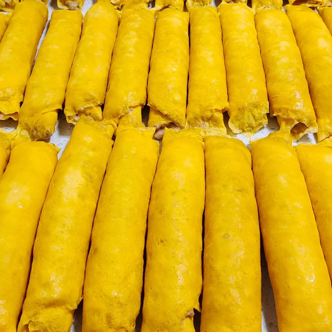 安徽特产手工卷卷 卷煎鸡蛋皮猪肉卷 手工猪肉卷
