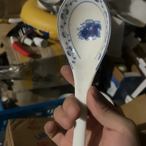 陶瓷勺一个陶瓷陶瓷