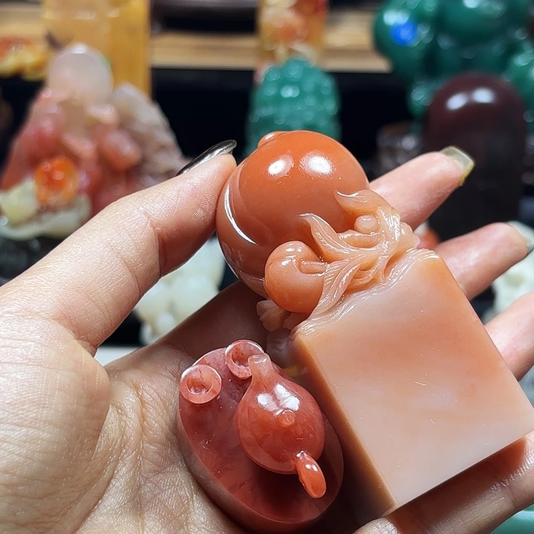 心***寿山石印石寿山石印章