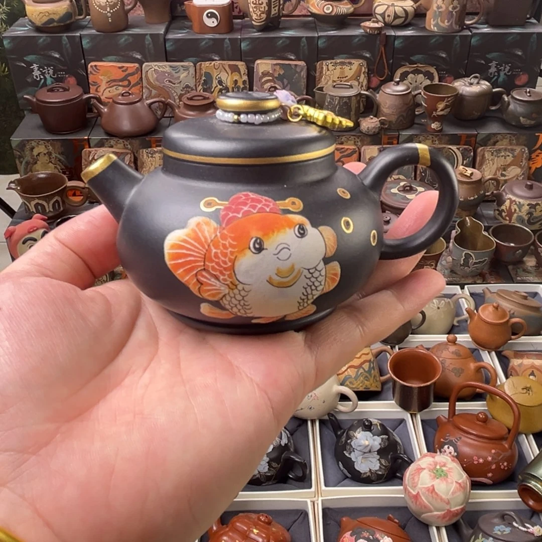 茶壶紫砂150cc原矿精工半手