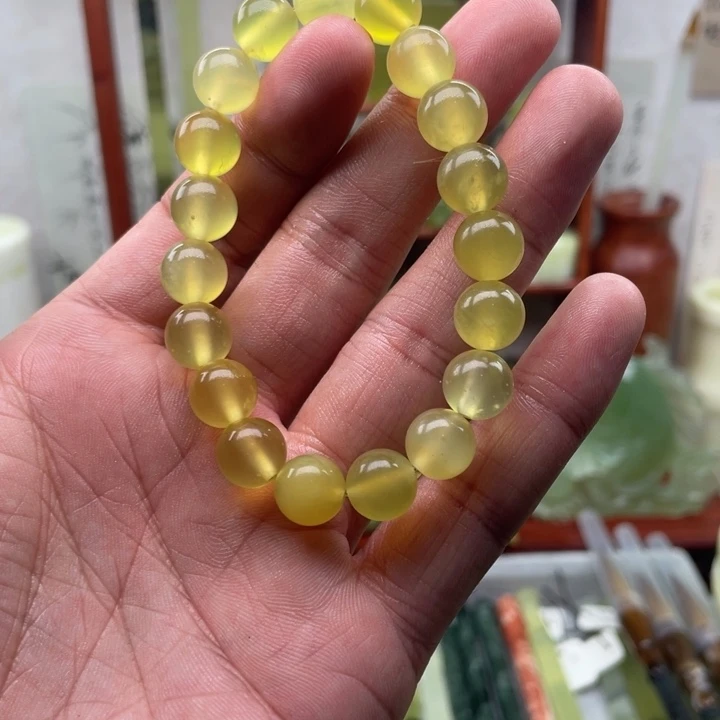 岫玉未镶嵌四大名玉手串