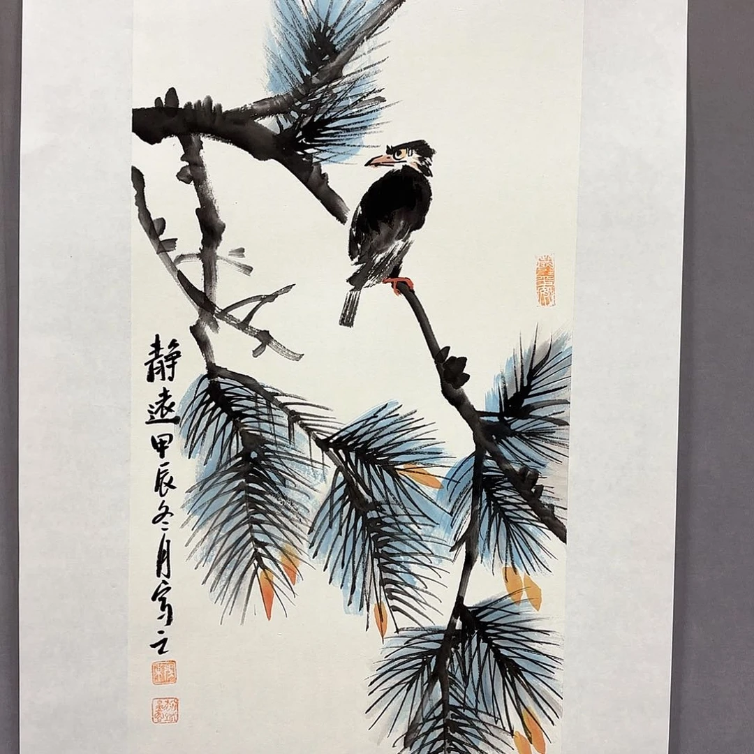 国画国画纯手绘作品请放心去藏