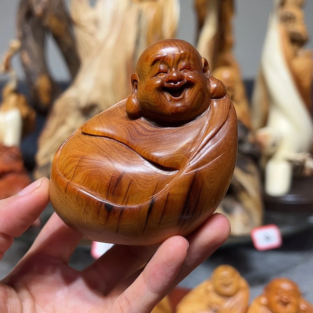 柏木崖柏木手把件摆件