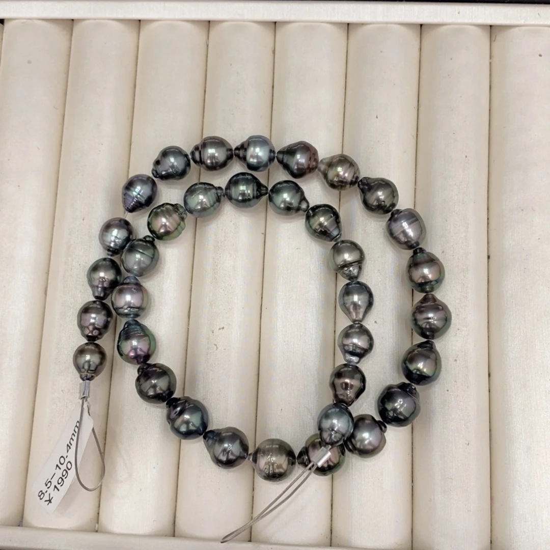 海水珍珠颈饰未镶嵌好*大溪地项链8.5-10.4瑶