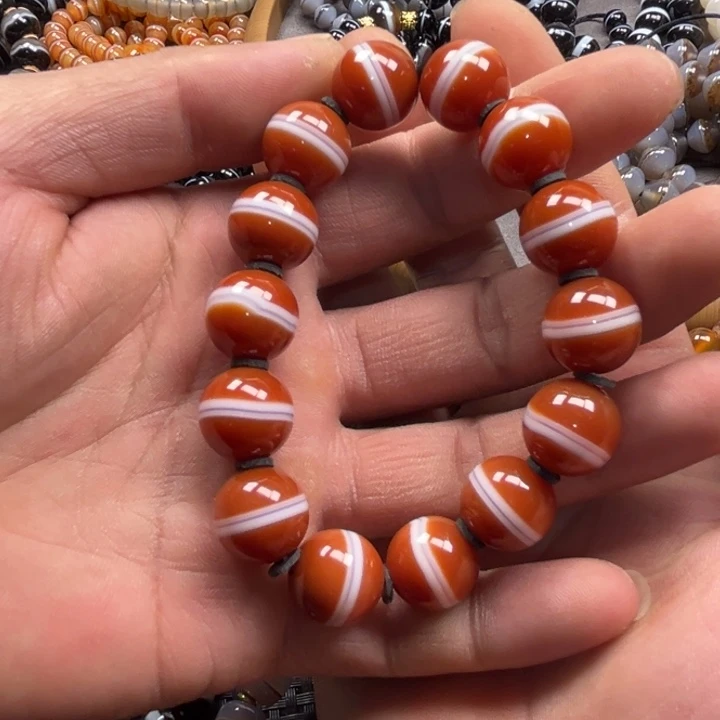 玛瑙/玉髓未镶嵌手链