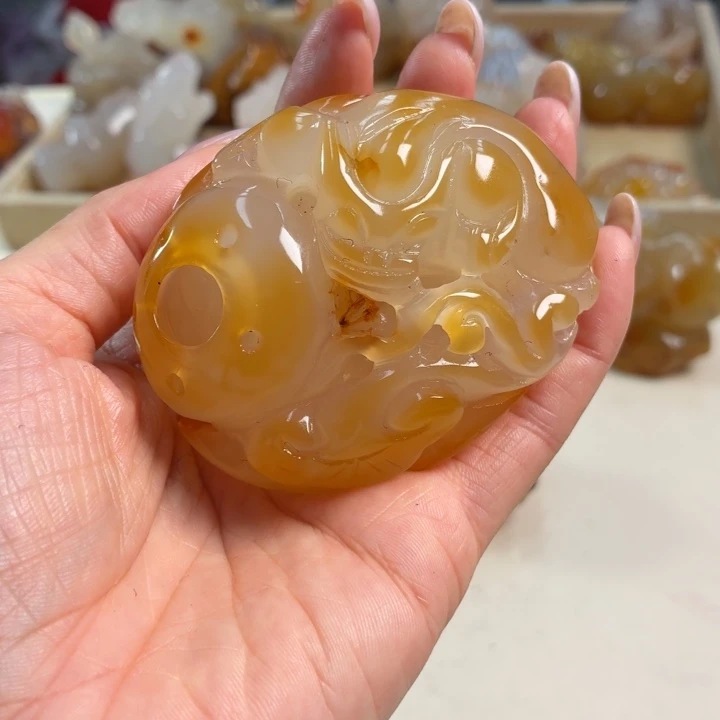 未镶嵌吊坠(不含链)玛瑙/玉髓
