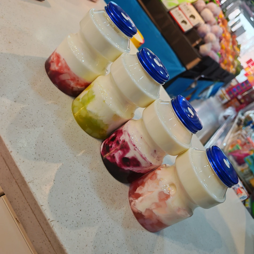 酸奶摇摇杯500g（蓝莓，草莓，杨枝甘露，水蜜桃，菠萝，葡萄，荔枝，芒果口味）下单备注
