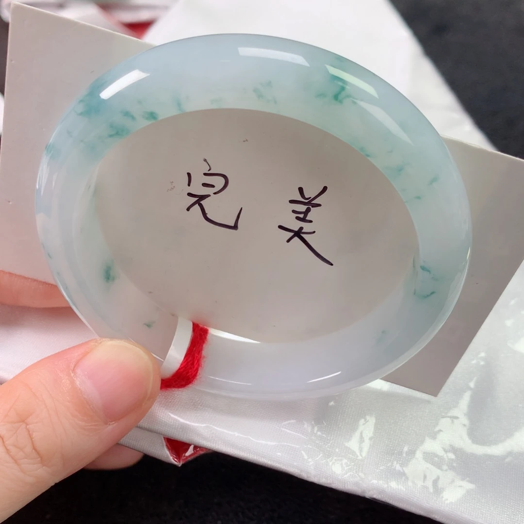 未镶嵌手镯翡翠缅甸天然翡翠手镯55