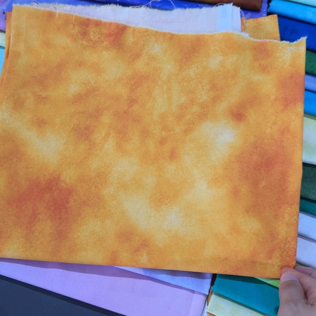 一米价纯棉平布1.1米宽果子布艺28号下面黄色