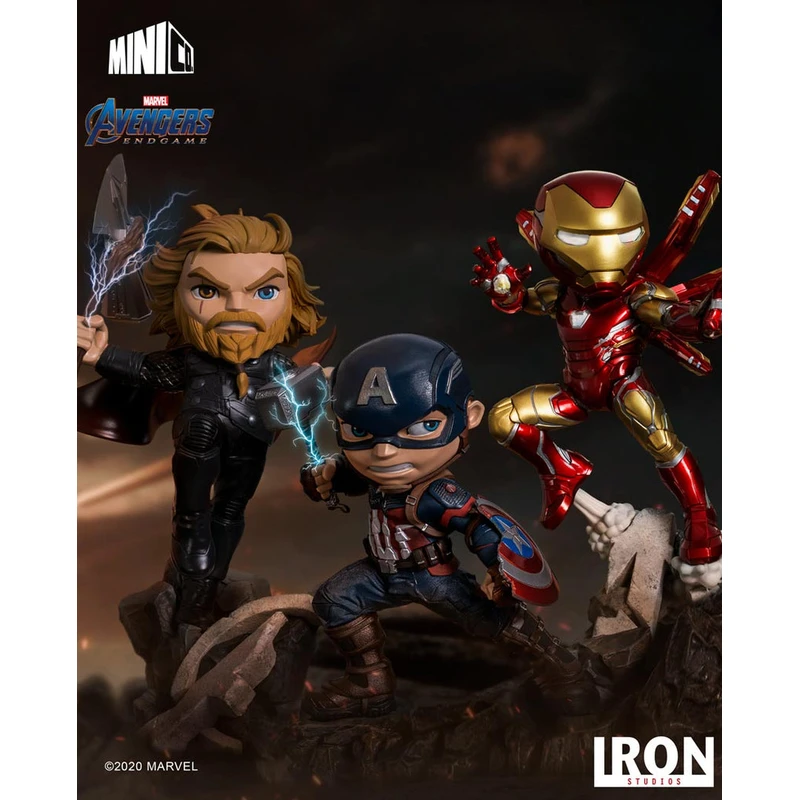 IRON STUDIOS巴西厂Minico系列X战警DC漫威Q版美系小雕像手办摆件