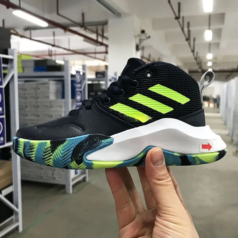 阿迪达斯 （adidas）OWNTHEGAME K WIDE中大童运动训练篮球鞋FW4566