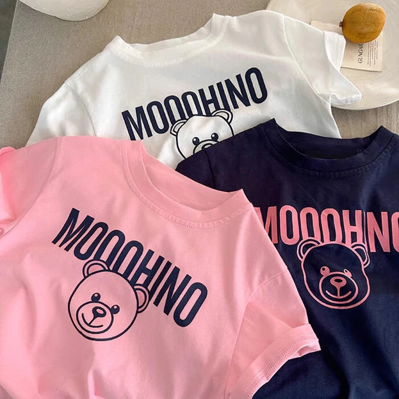 纯棉儿童装宝宝上衣2025新款百搭休闲图案男女孩中小童短袖t恤夏