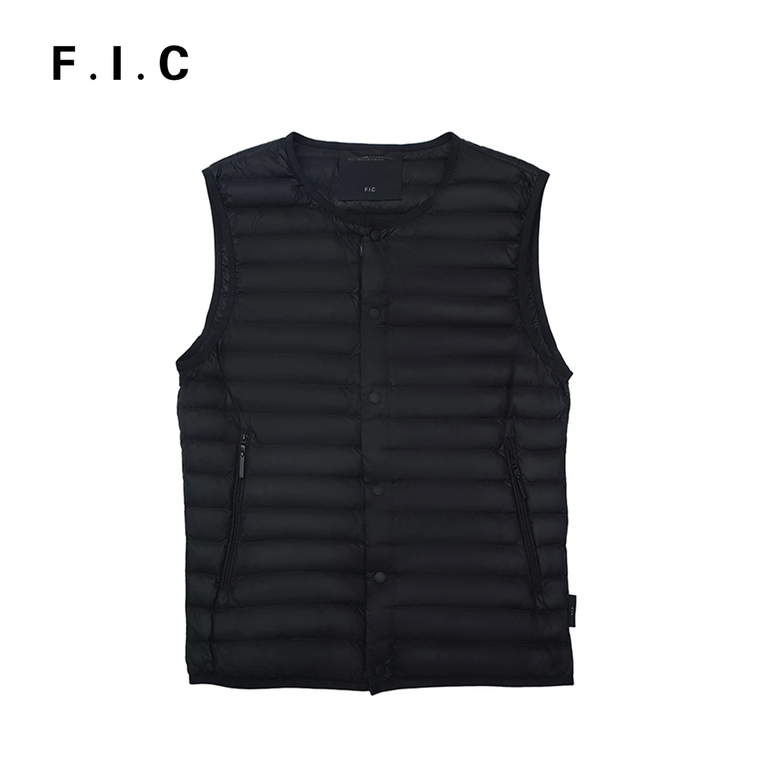 朱先生FIC【羽绒内絮马甲】保暖轻盈自在恒温防风抗寒秋冬轻薄款