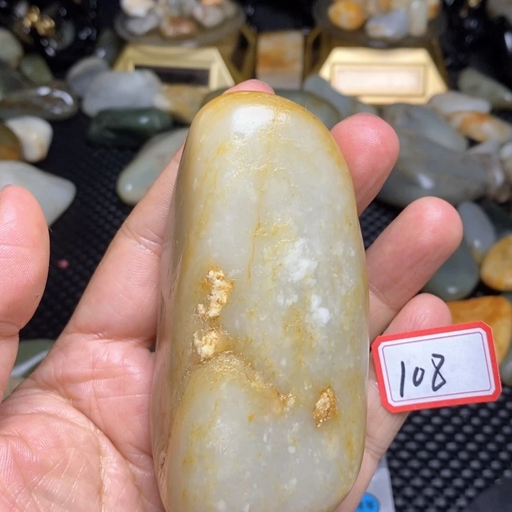 未镶嵌和田玉把件108