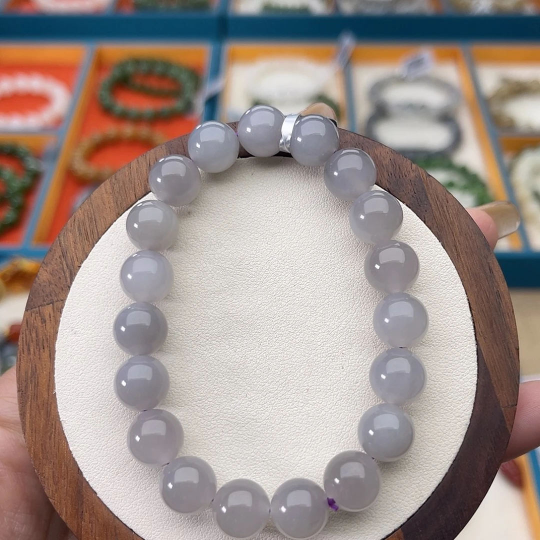 和田玉未镶嵌手串Z32卡10