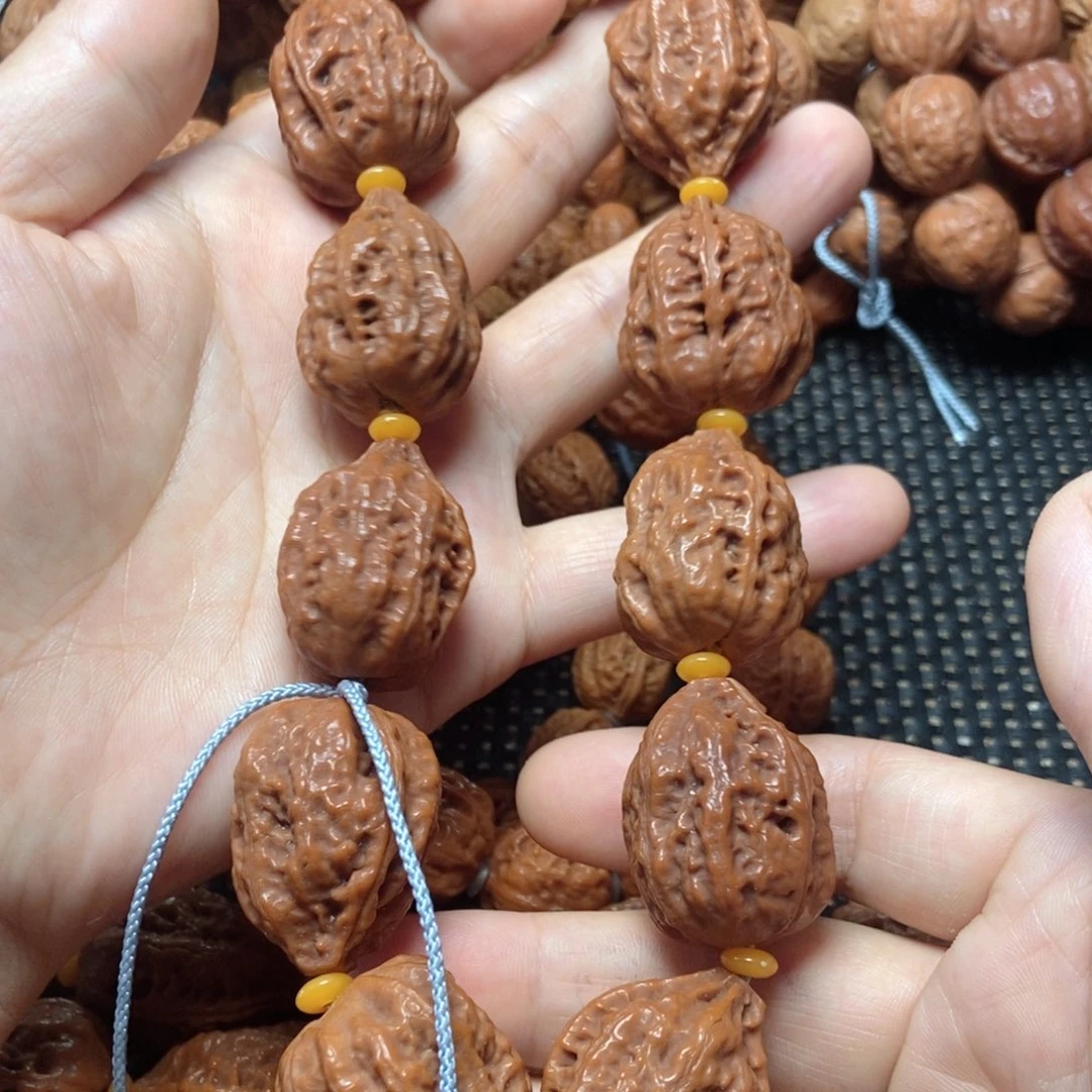 桃核吊坠钱袋子手持