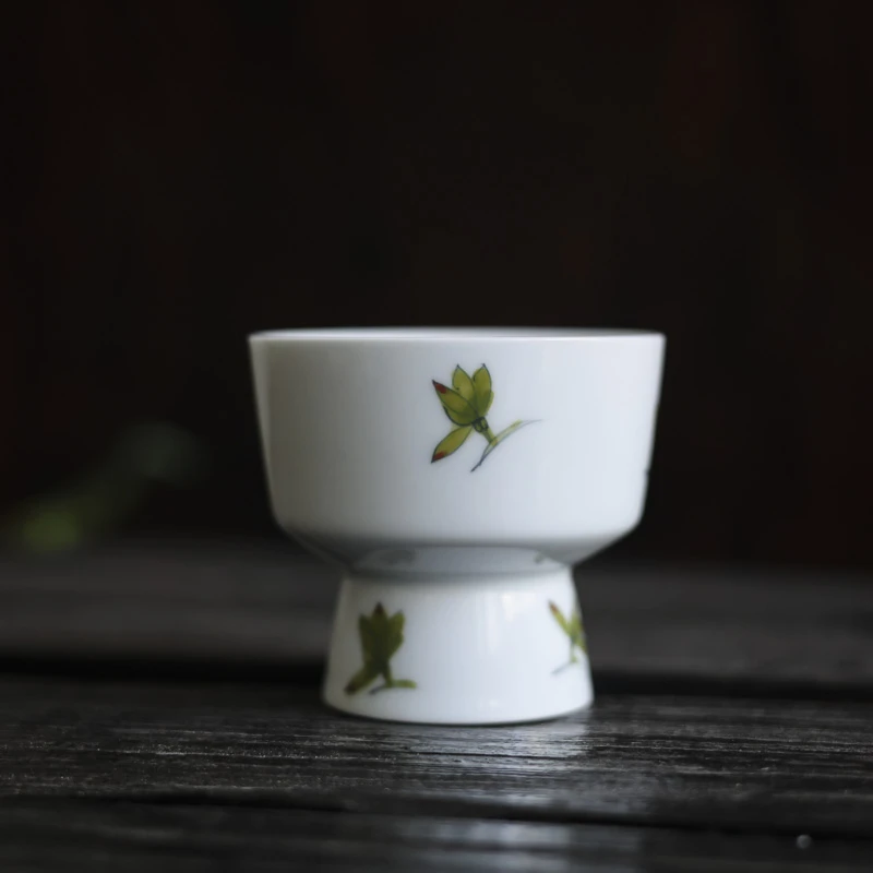 【陶珊居】蝴蝶兰点心杯150ml（Q6356）