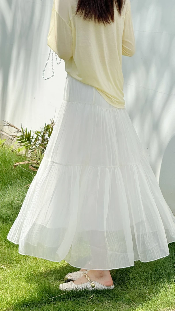 Y.M | 人鱼流光裙 香云邹仙仙温柔感拉满精致半身裙1384