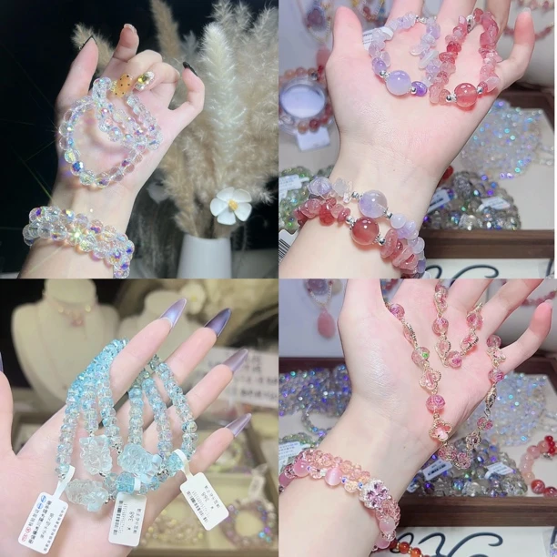 铜合金仿水晶耳饰 s925  轻奢百搭气质直播间选款下单