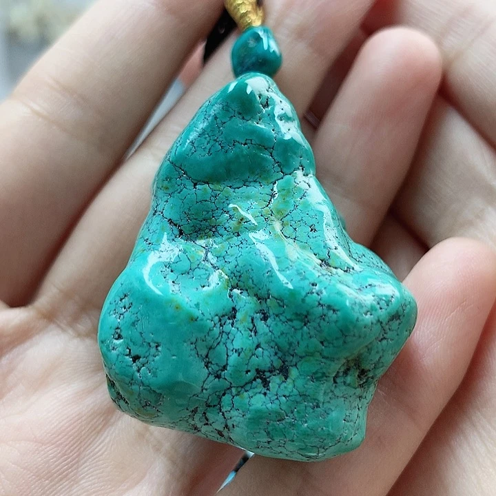 未镶嵌绿松石珠宝奇石