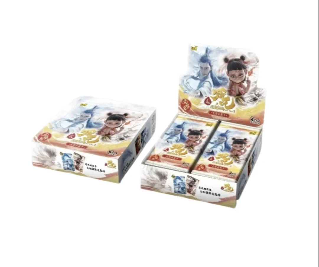 卡游【小魔丸】哪吒之魔童闹海电影收藏卡灵焰包2元包卡牌