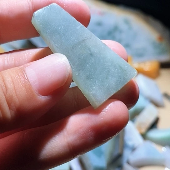 散珠翡翠边角料33