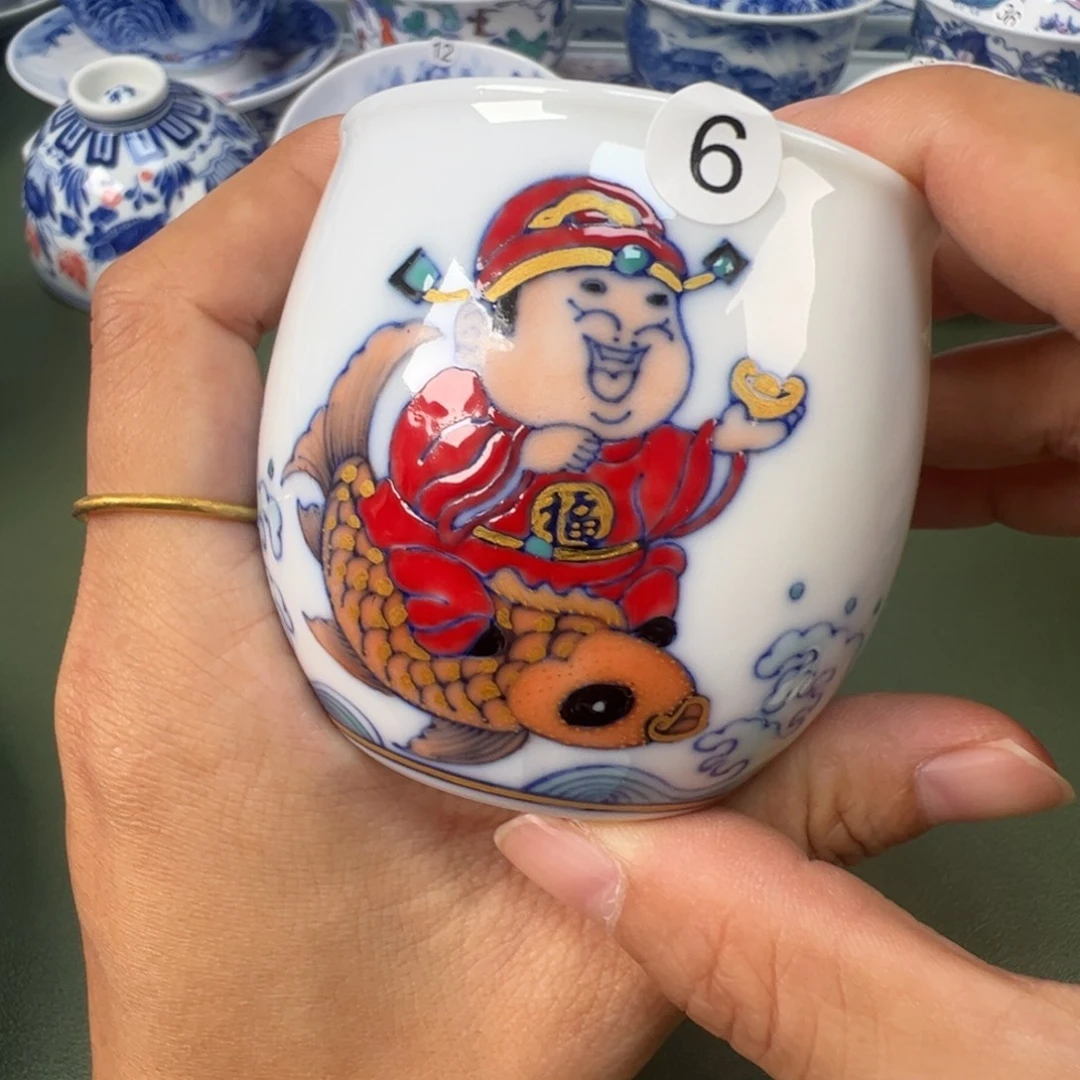 景德镇纯手工纯手绘茶具木木6