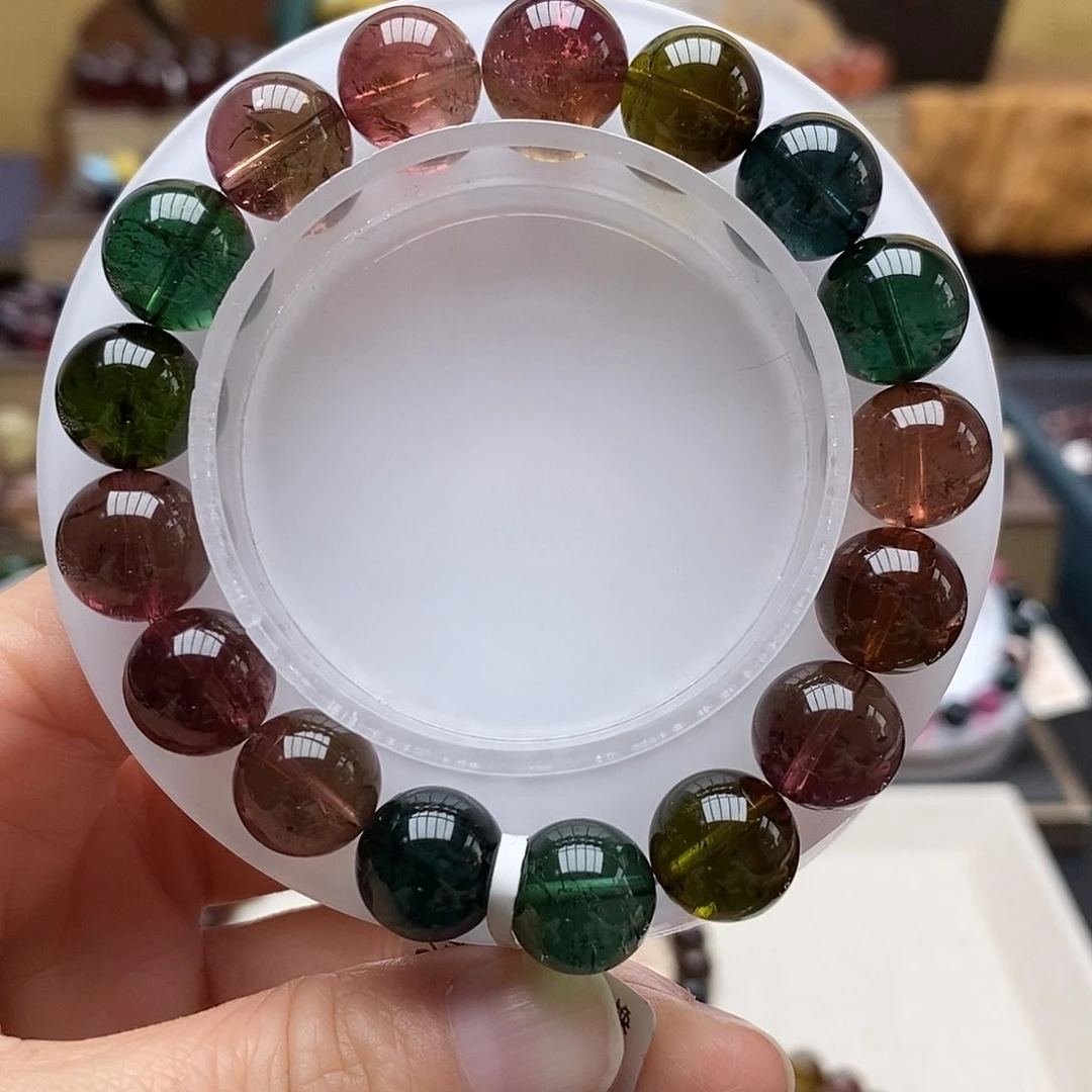 未镶嵌手链碧玺手链