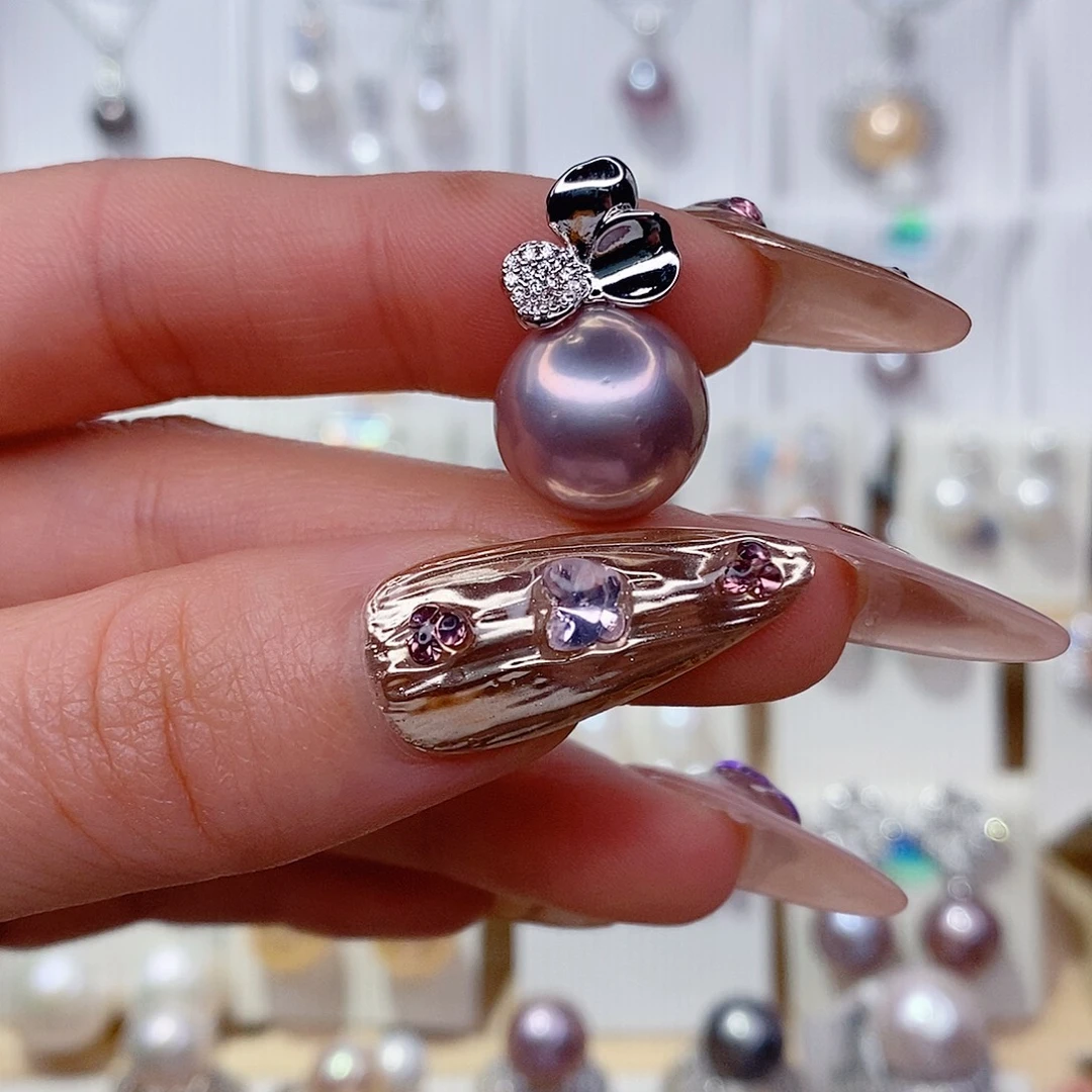 淡水珍珠未镶嵌吊坠(赠链)