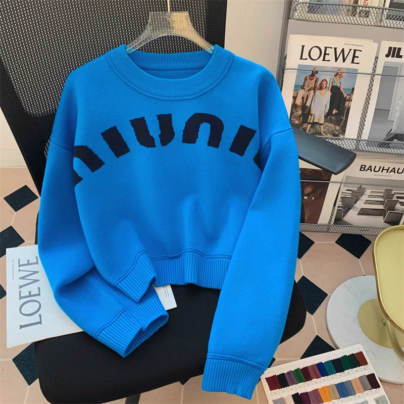 独特别致卫衣女装新款爆款时尚洋气女士春秋季松弛感字母印花上衣