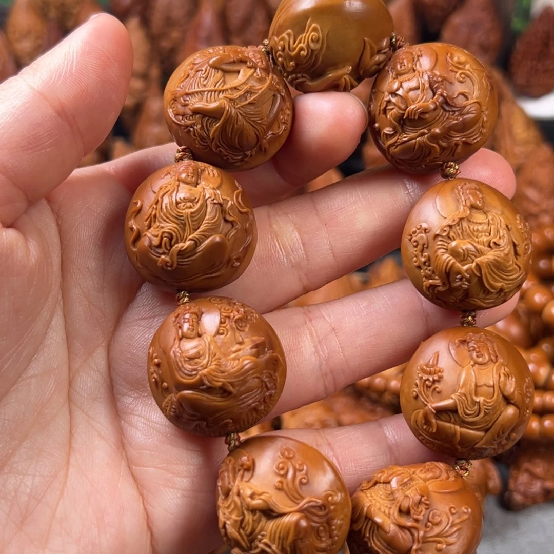 手串/手链橄榄核2.5无相观音菩萨手串