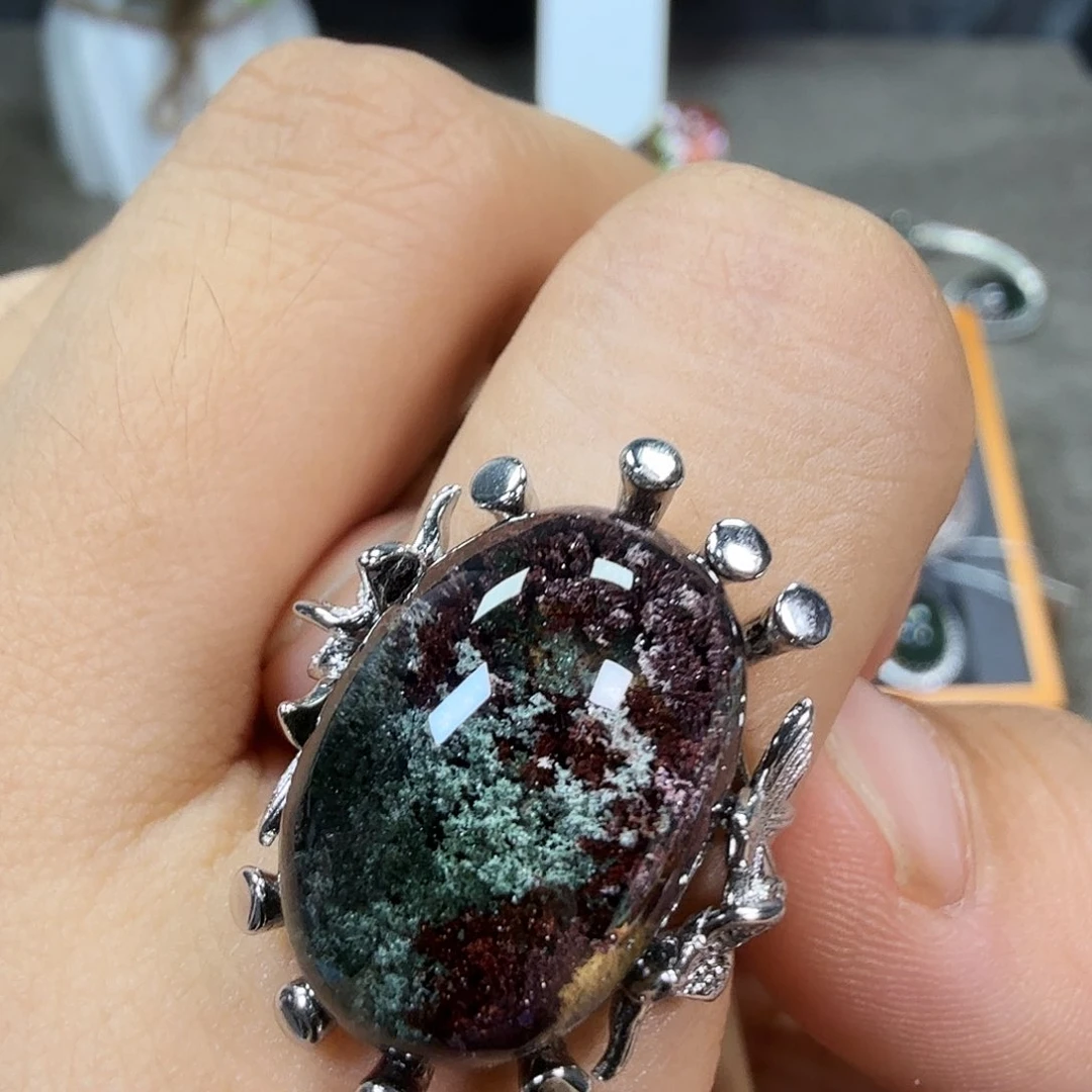 魅***影水晶珠宝半成品银S925镶嵌