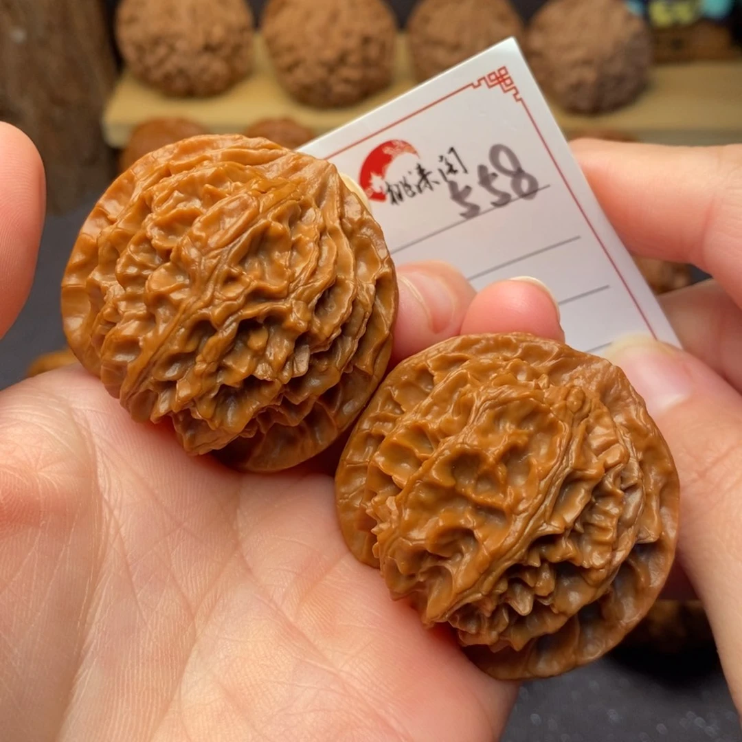 把件文玩核桃558号42同树苹果