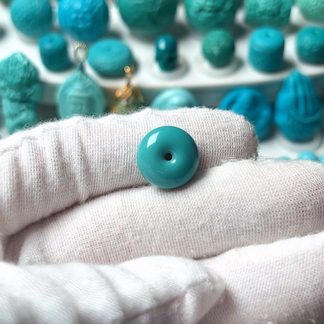 绿松石未镶嵌配饰