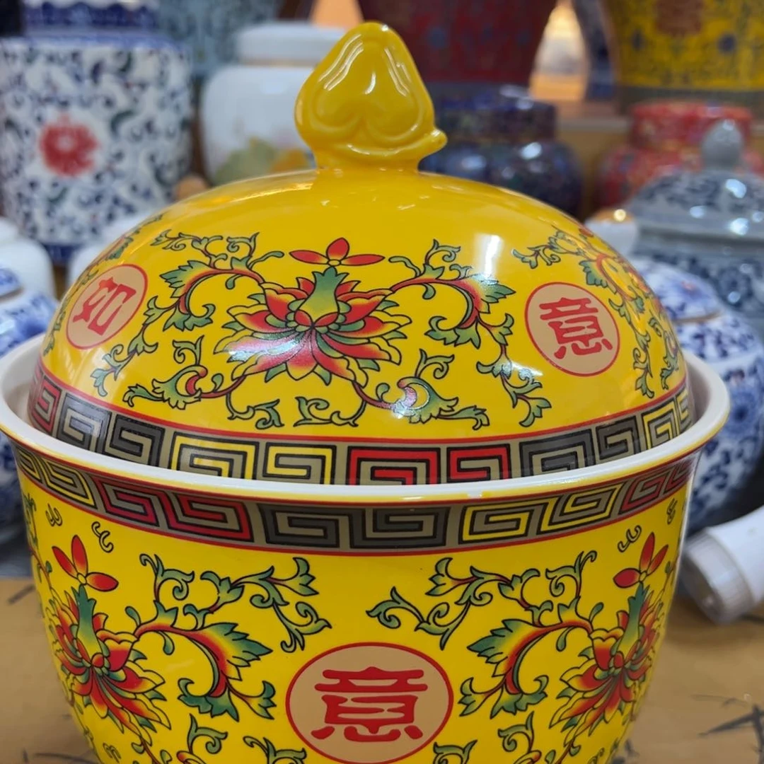 高端定制陶瓷茶叶罐