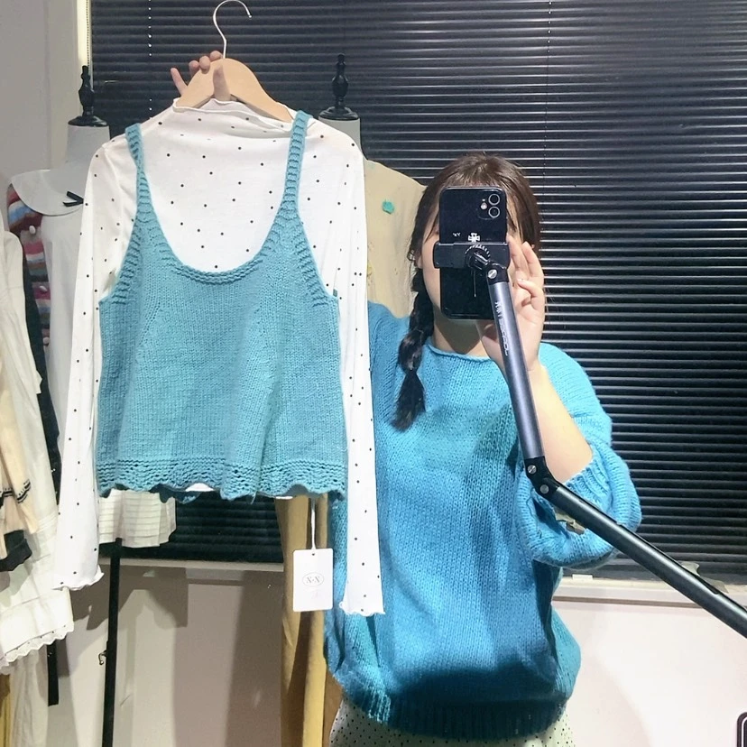 【闪购商品】白色波点