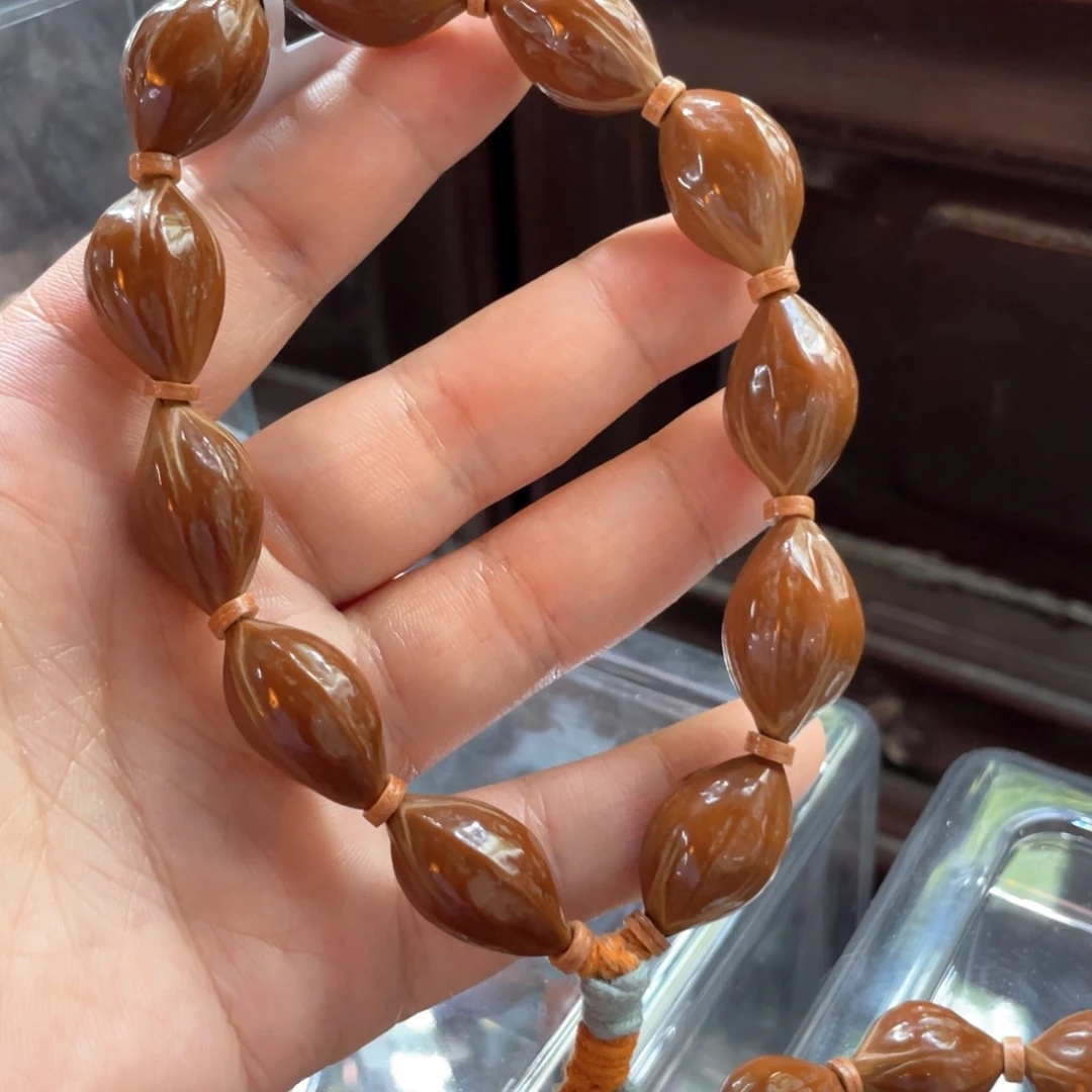 橄榄核吊坠Hhediao·Hhediao四花