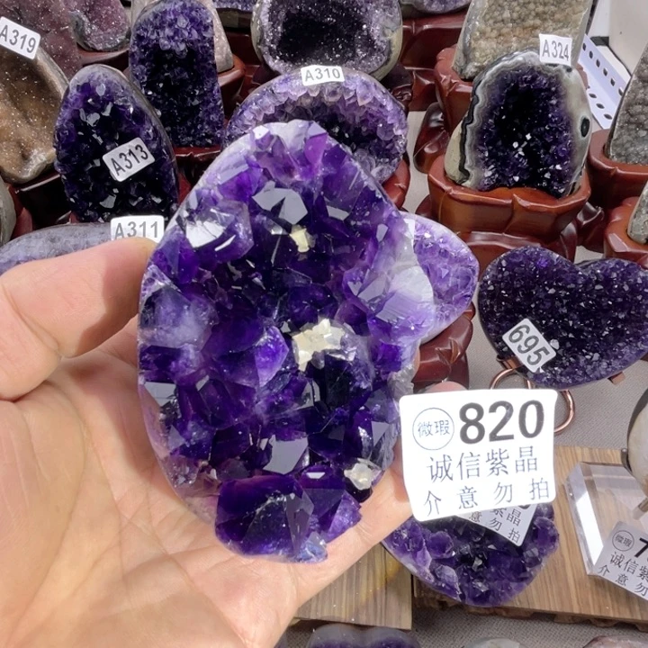 未镶嵌大型摆件（非配饰）紫晶