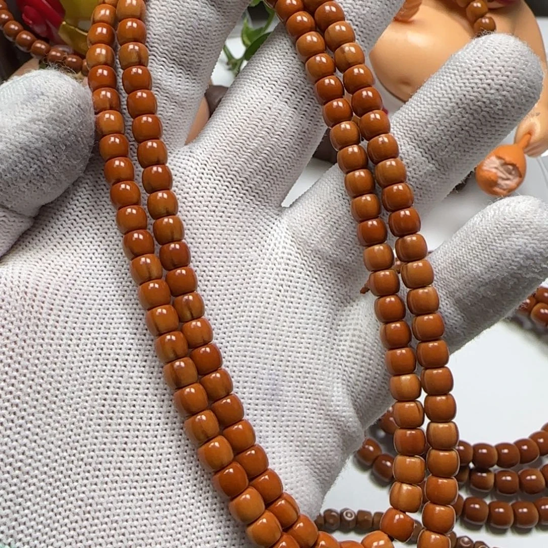 手串/手链橄榄核老挝核尖脖挂6.0