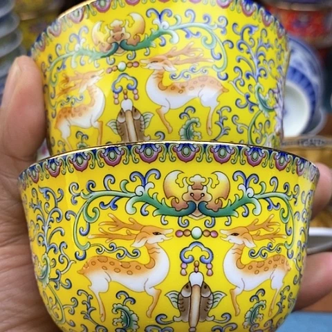 景德镇陶瓷藏式茶碗