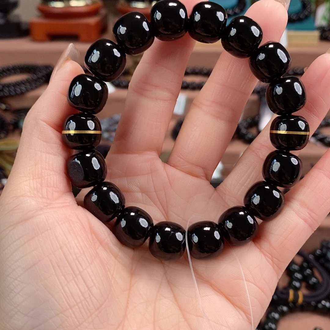 海***星和田玉未镶嵌手链13