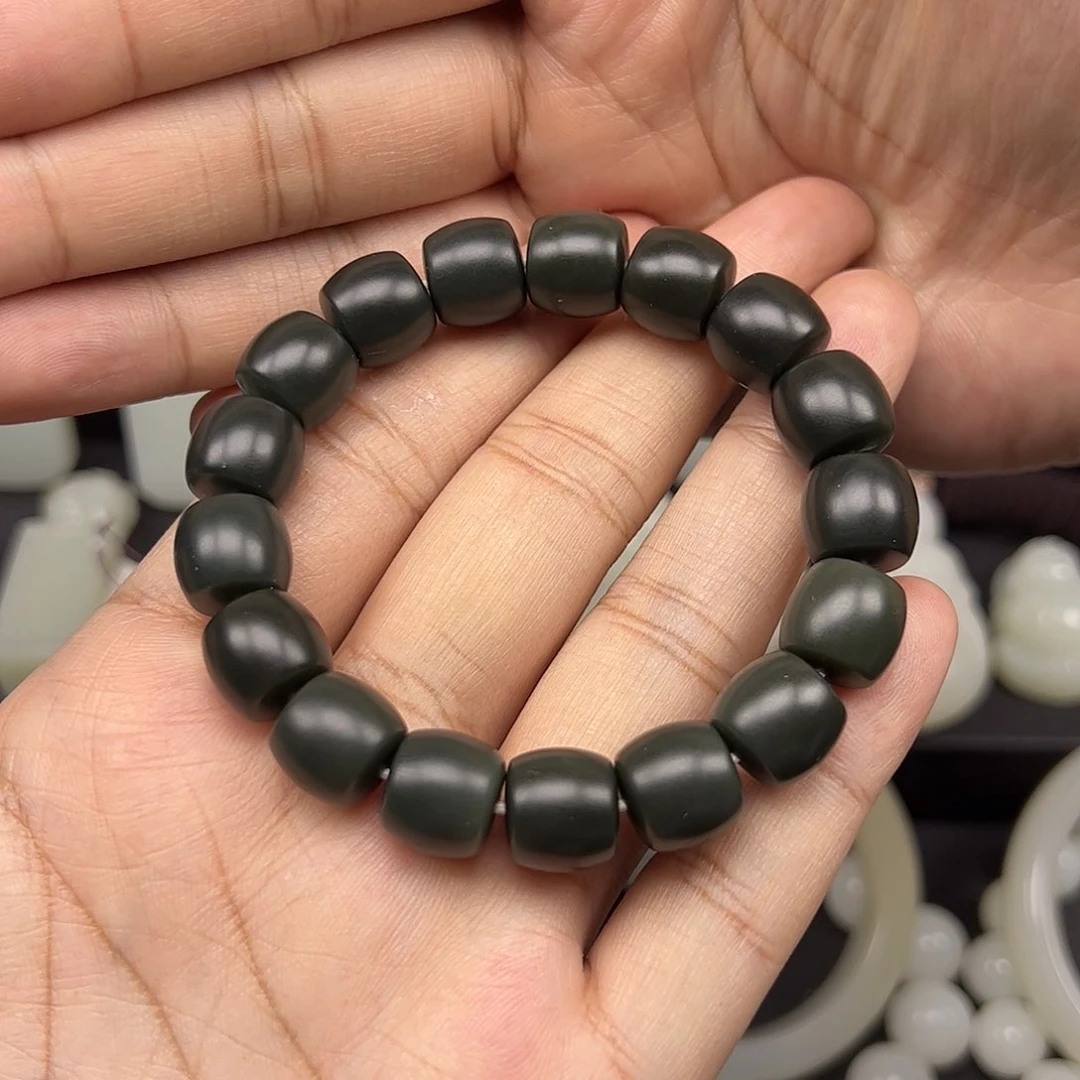 和田玉手串未镶嵌