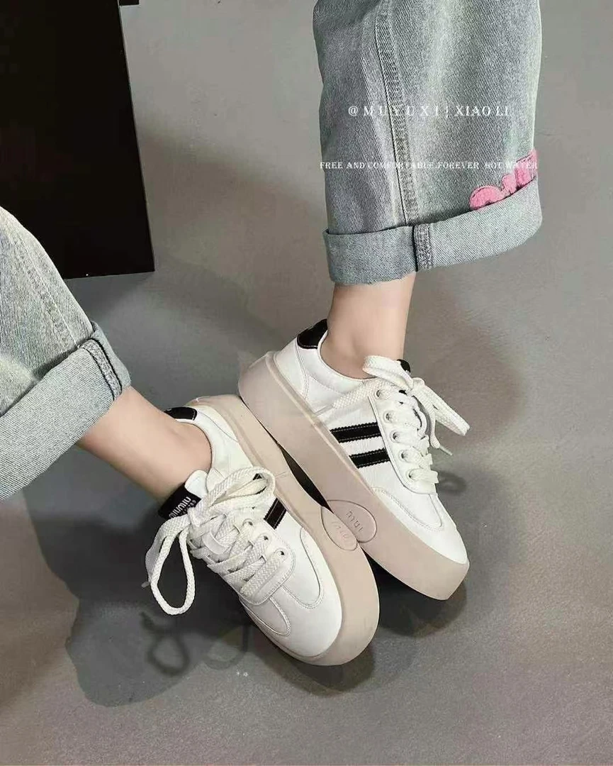 【媛媛の鞋店】628-36 MUYUXI春季小白鞋