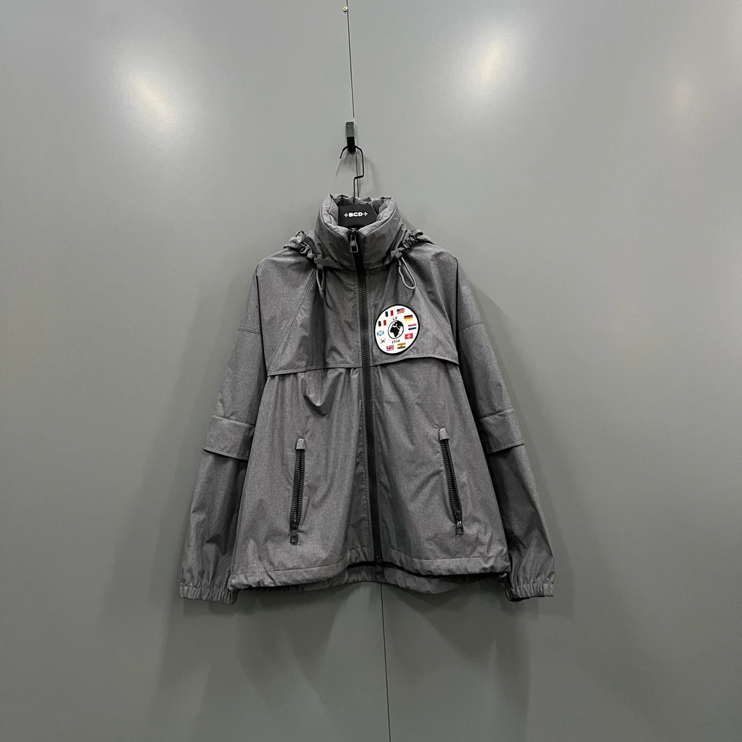 未使用 LouisVuitton/路易威登 yy 灰色正面徽标外套 50码 609523